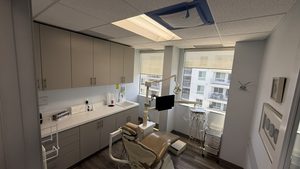 Deep medical grade cleaning of dental office after smoke damage in building
