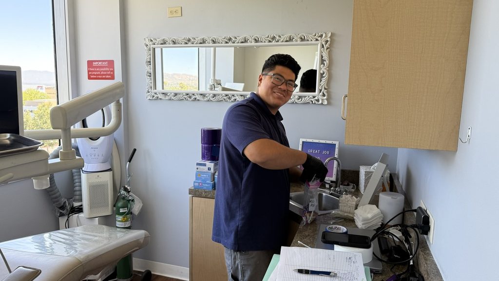 Deep medical grade inspecting and cleaning of dental office after smoke damage