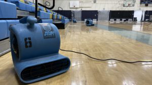 MSB Restoration Project at High School Gym