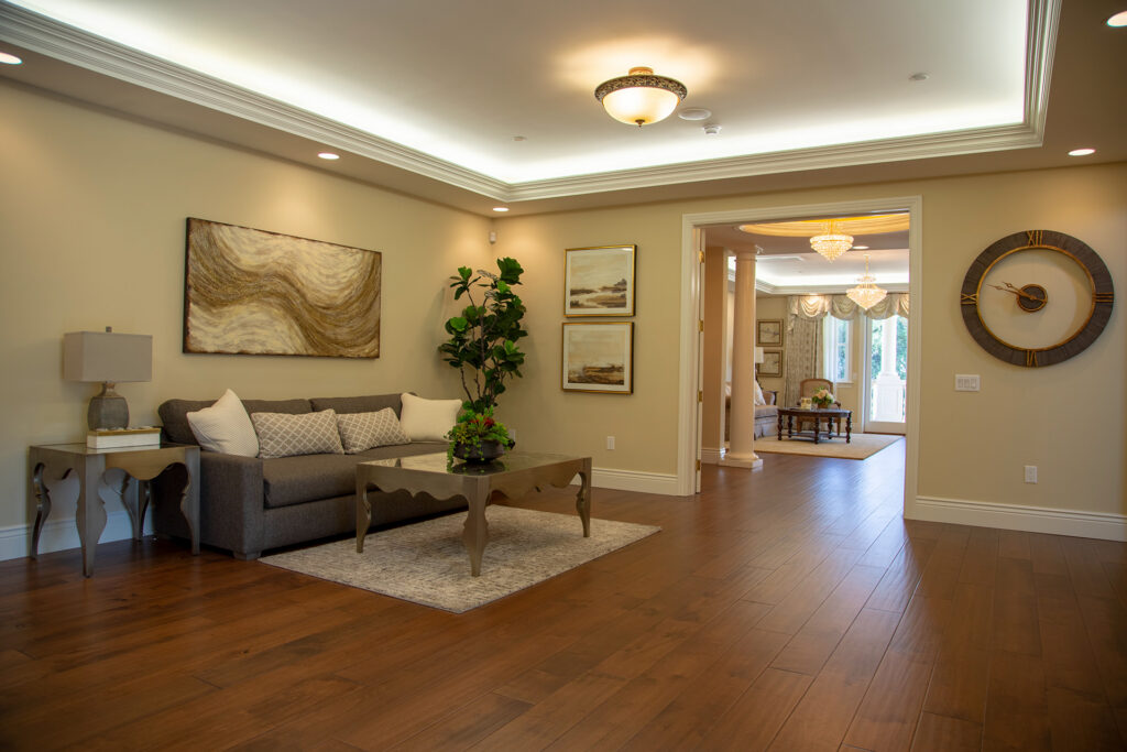 Luxury Home Interior living room, custom rebuild