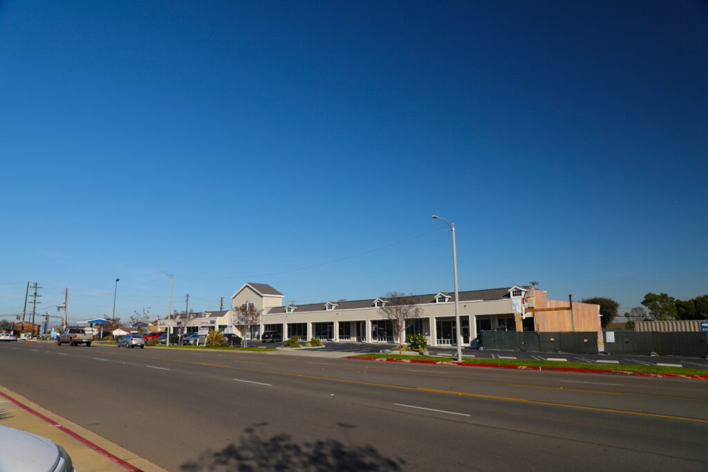 Shopping Center Rebuild after Fire Loss