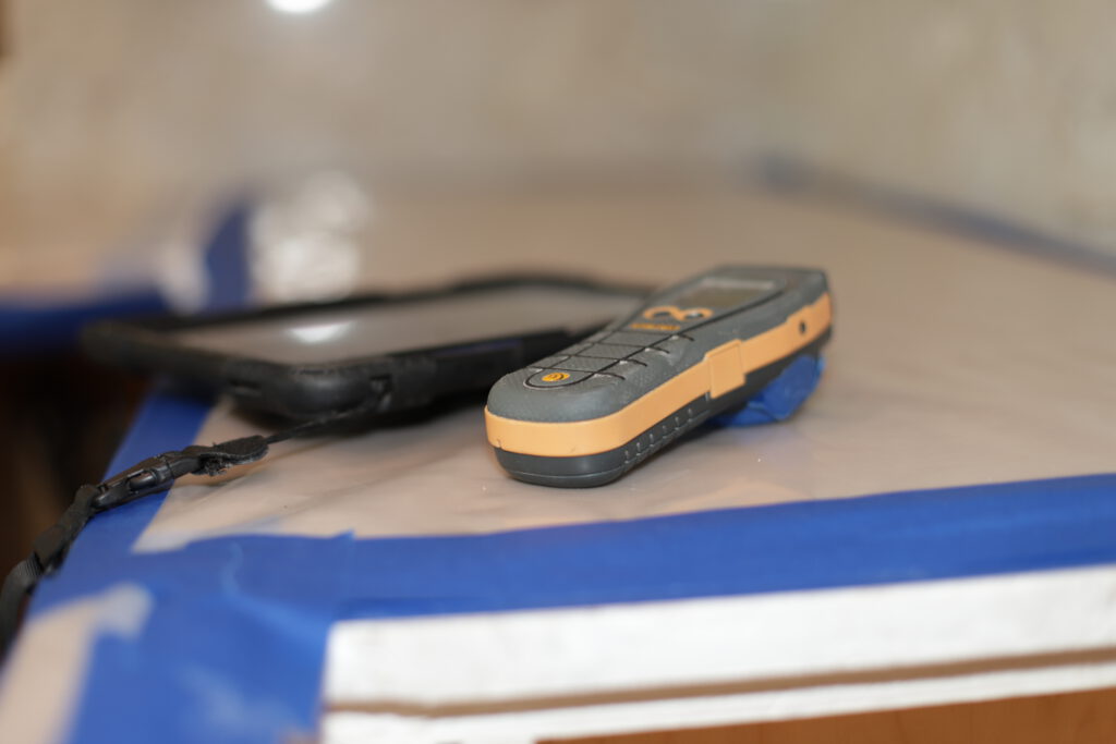Water Moisture tool and ipad
